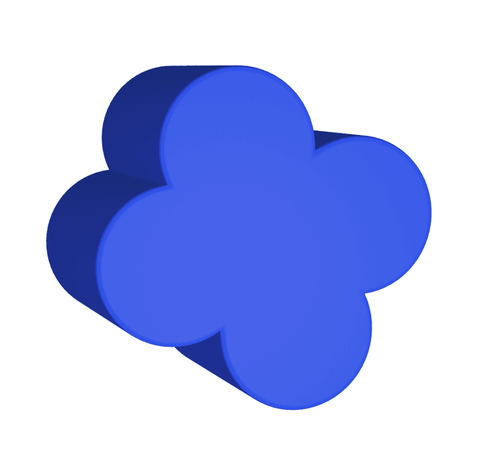 Blue Figure