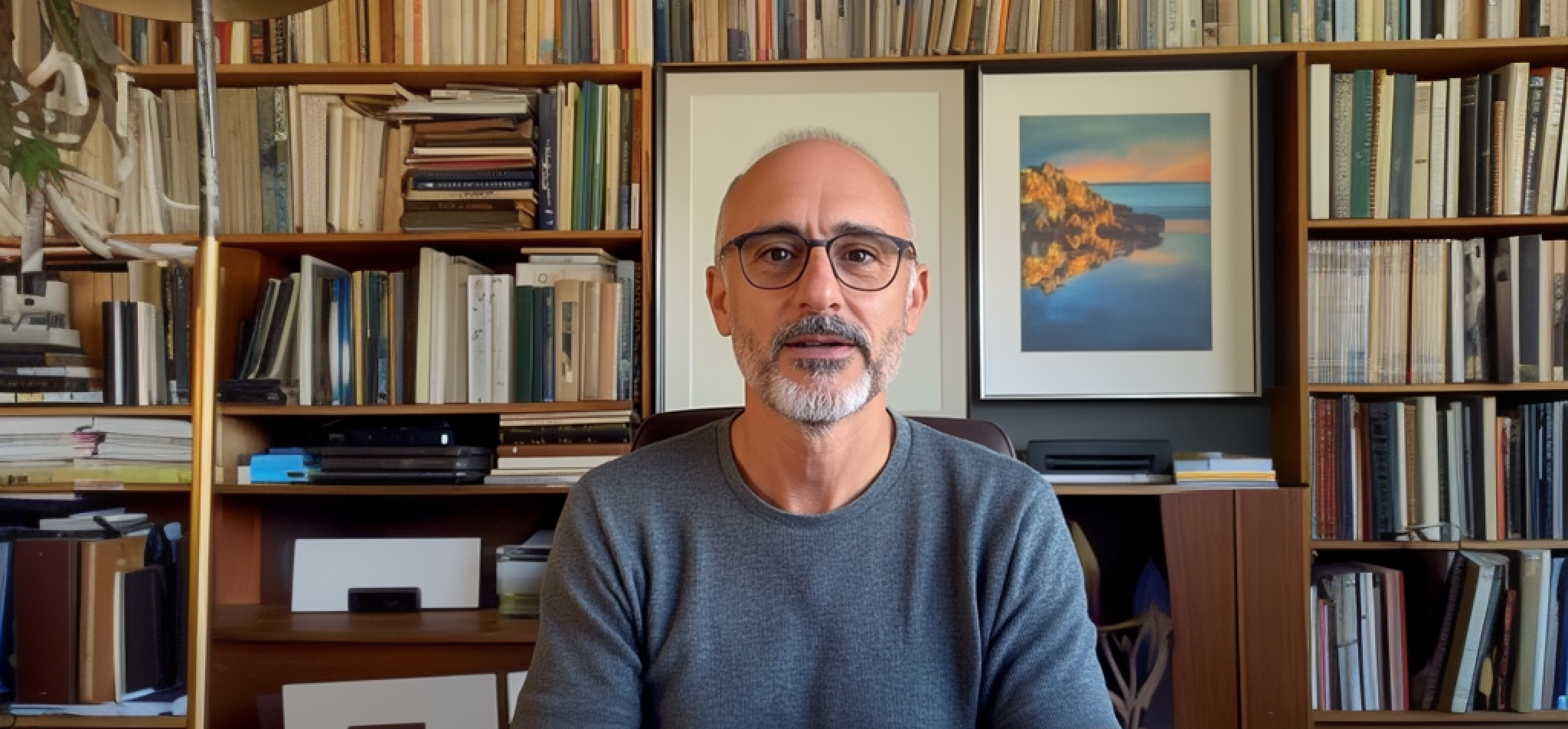 Person on video chat