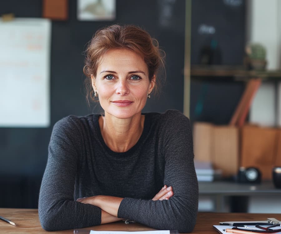 Person on video chat